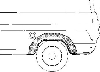VAN WEZEL 1890145 -  Боковина
